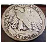 Set of 3 1941 Walking Liberty Half Dollars - 2 Denver, 1 San Francisco Mint Marks