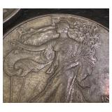 Set of 3 Walking Liberty Half Dollars 1943-S, 1943-D, 1943