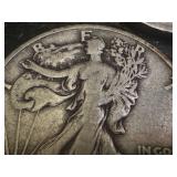 Set of 3 Walking Liberty Half Dollars 1943-S, 1943-D, 1943