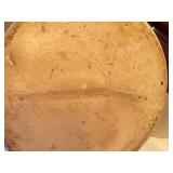 LR - Vintage Sundance Brown and Beige Stoneware Pottery Set with Pitcher and Covered Crocks