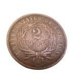 1868 United States Two Cent Coin