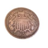 1868 United States Two Cent Coin