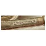 Set of 7 Vintage WMA Rogers Silverplate Forks and 7 Knives 12DWT Floral Pattern