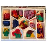 LR - Vintage Rig-A-Jig Family Set Construction Toy with Box