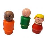 Vintage Fisher Price Play Family Camper with Figures and Accessories