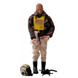 Vintage Custom GI Joe Air Force Bomber Figure with Accessories