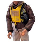 Vintage Custom GI Joe Air Force Bomber Figure with Accessories