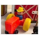 LR - Assorted Vintage Fisher Price Little People Playsets and Figures