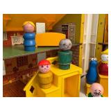 LR - Assorted Vintage Fisher Price Little People Playsets and Figures