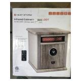 Heat Storm 1500-Watt Infrared Cabinet Space Heater.