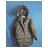 Nine West Heavyweight Quilted Faux Fur Puffer Jacket _ Size XXL