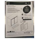 South Shore Morgan 2-Door Storage Cabinet.