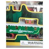 "North Pole Express" Christmas train set.