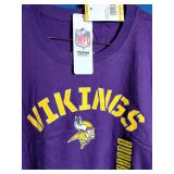 Minnesota Vikings Team T-Shirt - Size Medium