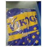 NFL Minnesota Vikings Team Full Zip Up Hoodie. - Size XS