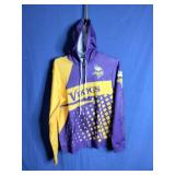 NFL Minnesota Vikings Team Full Zip Up Hoodie. - Size XS