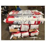 12 Boxes of  GAF Liberty 3 ft. x 34 ft. (100 sq. ft.) SBS Self-Adhering Cap Sheet Roll for Low Slope Roofing in White Customer Returns See Pictures
