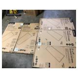 Lot of Metalux 2 ft. x 4 ft. 4500 Lumens Integrated LED Flat Panel Light 4000K   Customer Returns See Pictures