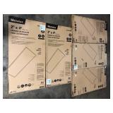 Lot of Metalux 2 ft. x 4 ft. 4500 Lumens Integrated LED Flat Panel Light 4000K   Customer Returns See Pictures