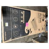 Bootz Industries Aloha 60 in. x 30 in. Alcove Soaking Bathtub with Right Drain in White slight damage    Customer Returns See Pictures