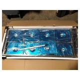 VEVOR 8-Pan Commercial Food Warmer, 8 x 8QT. Electric Steam Table with Glass Cover, 1700W Countertop Stainless Steel Buffet    Customer Returns See Pictures