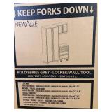 New Age Bold Series 3-Piece Garage Cabinet Customer Returns See Pictures