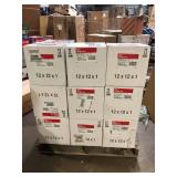 16 Boxes of HDX 12 in. x 12 in. x 1 in. Allergen Plus Pleated Air Filter FPR 7, MERV 11   Customer Returns See Pictures
