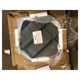 HOMLUX 32 in. W x 32 in. H Round Frameless LED Light with Anti-Fog Wall Mounted Bathroom Vanity Mirror Customer Returns See Pictures