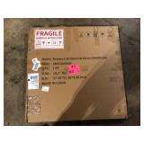 HOMLUX 32 in. W x 32 in. H Round Frameless LED Light with Anti-Fog Wall Mounted Bathroom Vanity Mirror Customer Returns See Pictures