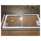 Andersen 2000 Series 36 in. x 80 in. White Universal Full View Retractable Aluminum Storm Door with Brass Hardware  Customer Returns See Pictures