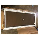 Andersen 3000 Series 36 in. x 80 in. White Left-Hand Full View Interchangeable Aluminum Storm Door   Customer Returns See Pictures