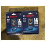 Lot of Bosch BLAZE 165 ft. Dual Power Battery Laser Distance Tape Measuring Tool w/ Color Screen & Measurement Rounding  Customer Returns See Pictures