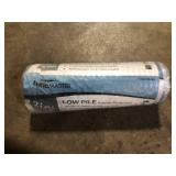 TrafficMaster 27 in. x 12 ft. Classic Rib Low Pile Clear Floor Protection Customer Returns See Pictures