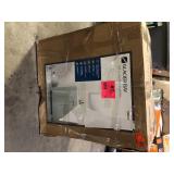 31 in. Single Sink Pearl Gray Bath Vanity with White Cultured Marble Top (Assembled)   Customer Returns See Pictures