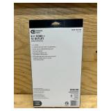 Commercial Electric 6 ft. 12-Outlet Black Surge Protector with USB