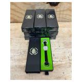 Lucky Brand Leather Keychain Bracelet Key Ring Clover Charm (lot of 10)