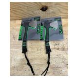 Schrade Stainless Steel Survival Full Tang Hatchet Rubber Handle 11 in. (Lot of 2)