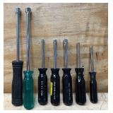 Nut Driver lot of 7 random