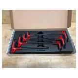 FACOM MOD.84TZSA Module 7 Key 6 Sided T-Handle Ball Head Multi-Coloured