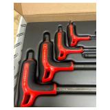 FACOM MOD.84TZSA Module 7 Key 6 Sided T-Handle Ball Head Multi-Coloured