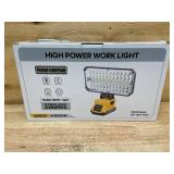 Yellow High Power Work Light 4200LM W8108