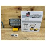 Yellow High Power Work Light 2900LM W8106