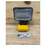 Yellow High Power Work Light 1700LM W8105