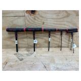 Eklind T-handle hex keys (lot of 6)