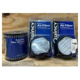 QUINCY Polyester Filter lot of 3