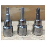 Milwaukee, Husky, Hole Saw Bit, Wrench, Bits lot of 12