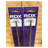 RDX Square driver bit (lot of 6)