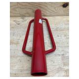 3 in. x 9 in. x 24 in. Metal Fence Post Driver