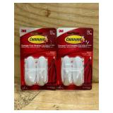 3M Command Medium Plastic Designer Hooks 3.125 in. L 2 pk