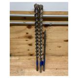 Lot of 3 - Various Drill Bits